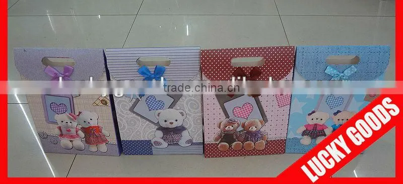 2013 natural recycle custom printed paper bags