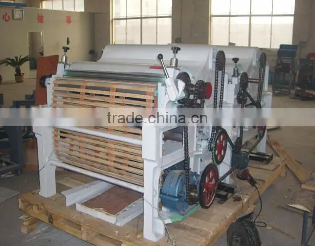 hot selling cotton opening machine/cotton opening equipment/fibre opening machine/cotton cleaning machine/yarn tearing machine