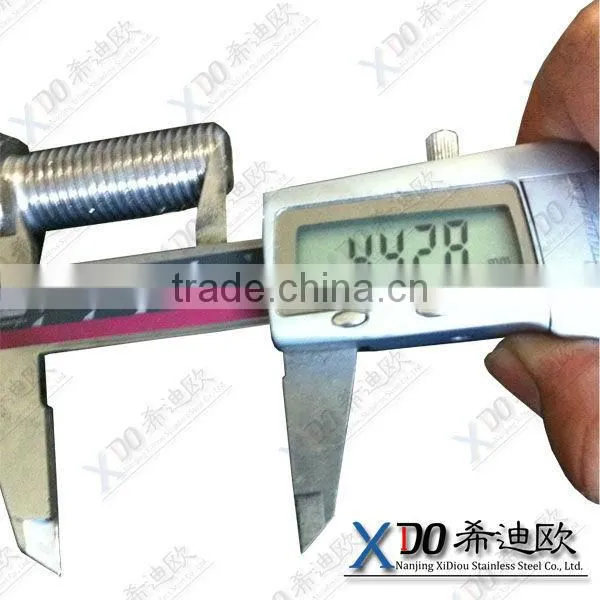 nickle200 201 m8 200mm stainless steel bolt spring bolt nut washer hex head bolt and nut m20