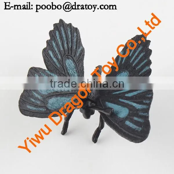 Insect figurines plastic butterfly figurine