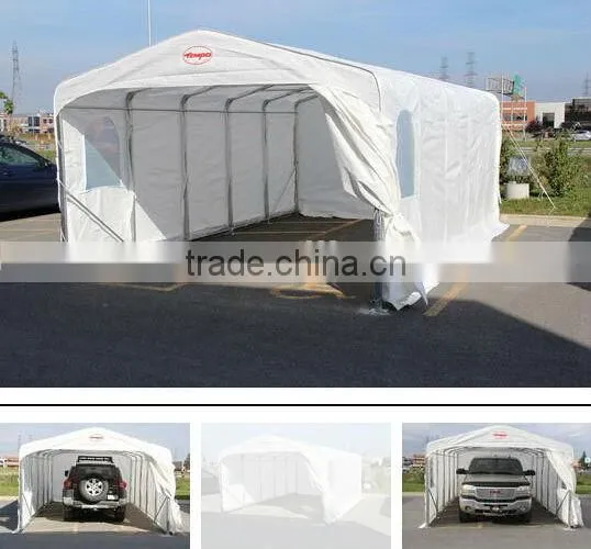 galvanized or powder coated PE PVC steel waterftoof folding tent high quality