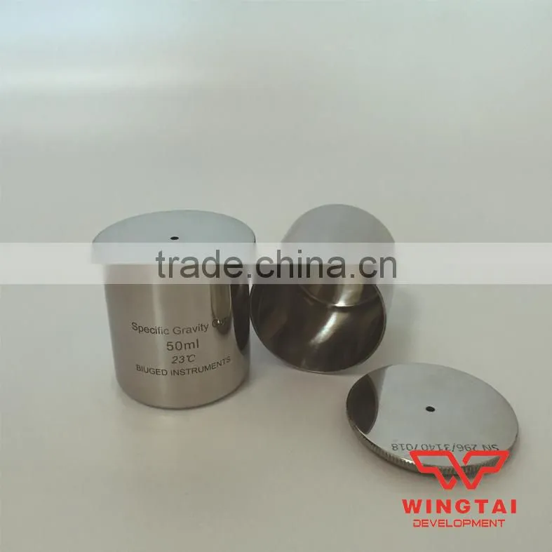 Stainless Steel Density Measuring Cup