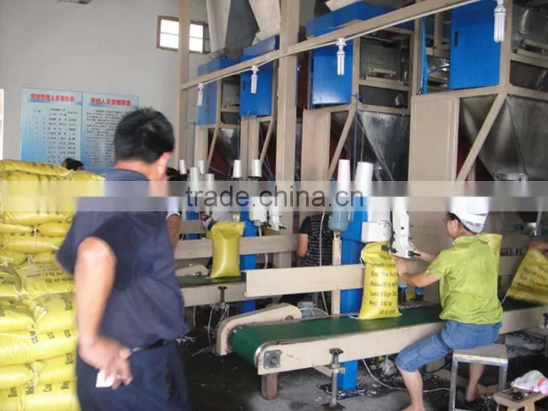 cow manure organic fertilizer packing sealing machine