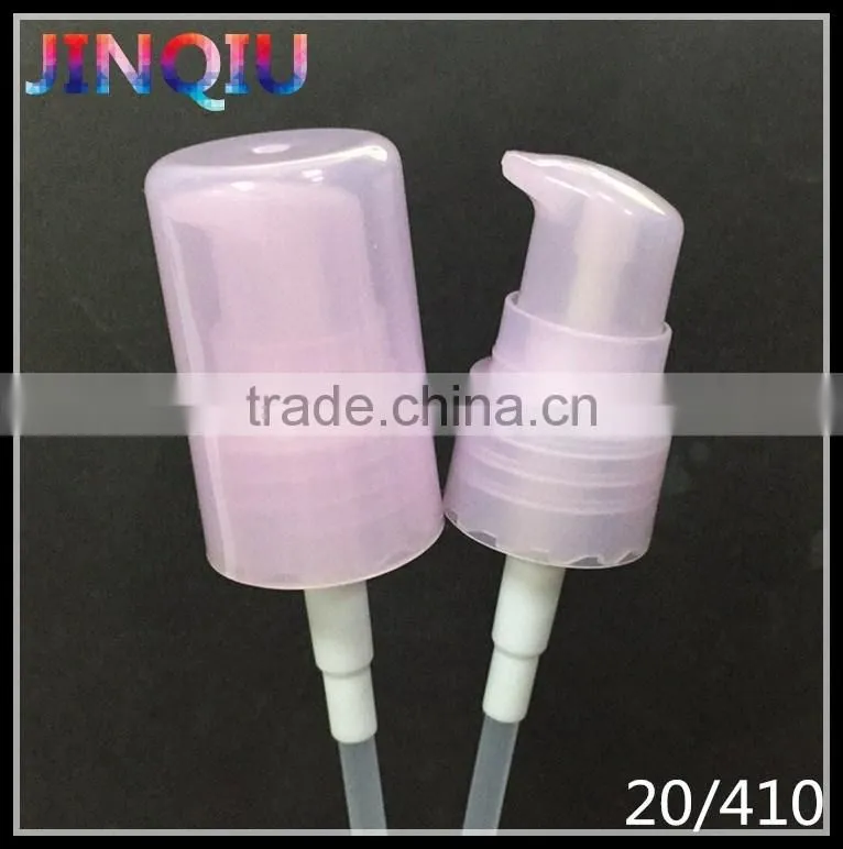 20/410 PP Material Full Cap Cosmetic Cream Pump Plastic Pump