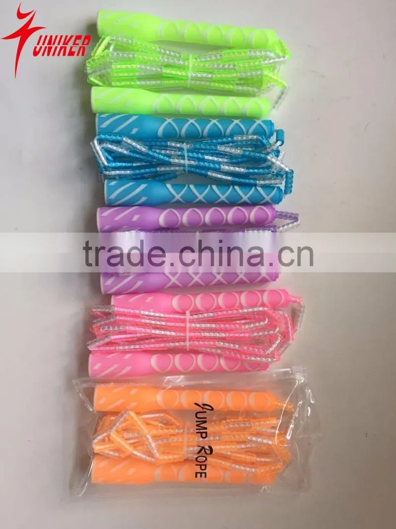 jump rope fitness for Cable rope with PVC covering