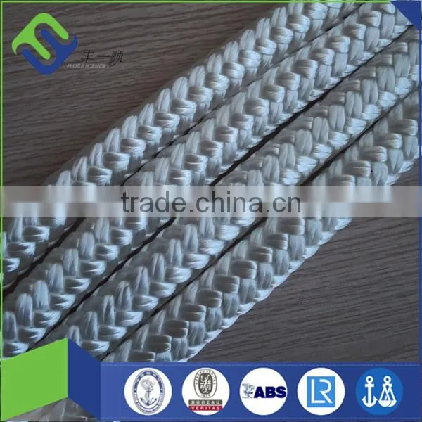 Thick diameter double braided polyester rope