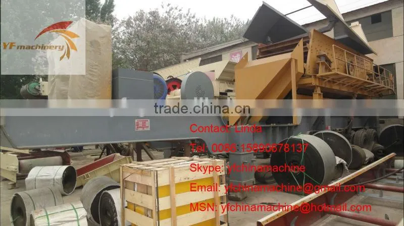 China Effective Gypsum Mobile Cone Crusher/Mobile Cone Crushing Station