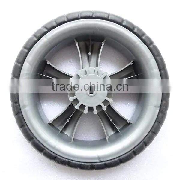 China supplier 16 to 20 inch pneumatic plastic spokewheel bicycle trailer wheel
