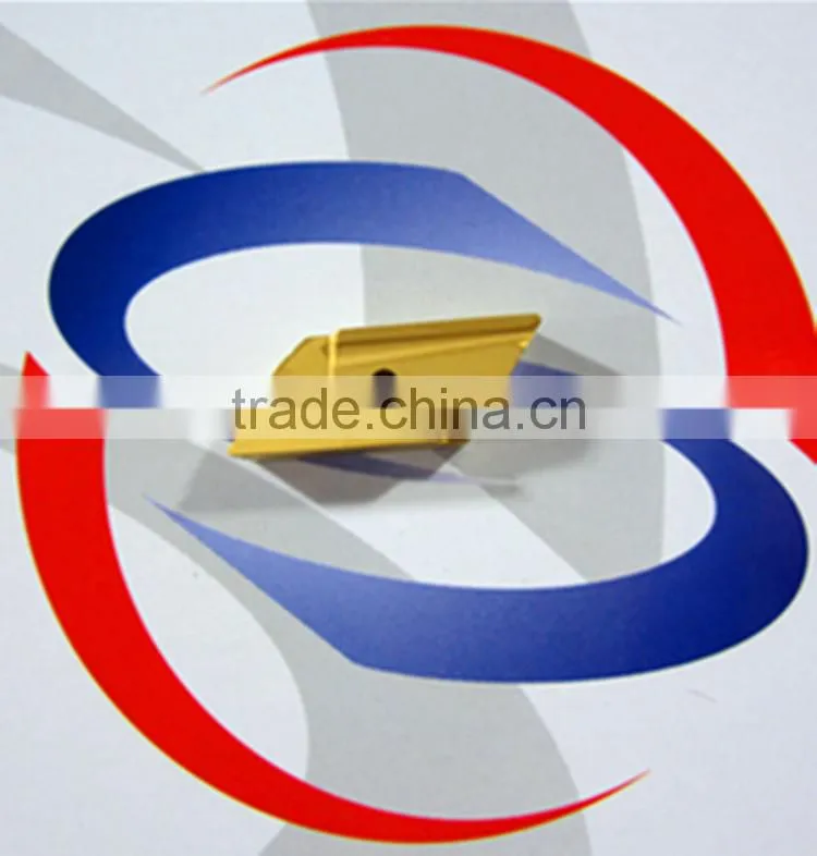 High density knux160405 cutting blade catalogue OEM available for roughing and finishing