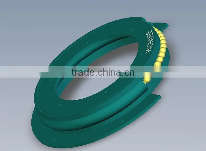 China Hot Sale Trailer Tuntable Forging Steel Slewing Ring