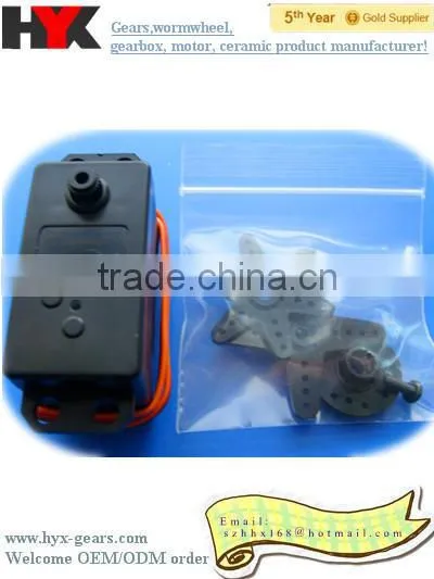 guangdong manufacturer metal/plastic gear servo
