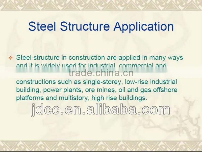 Construction design steel structure warehouse shed