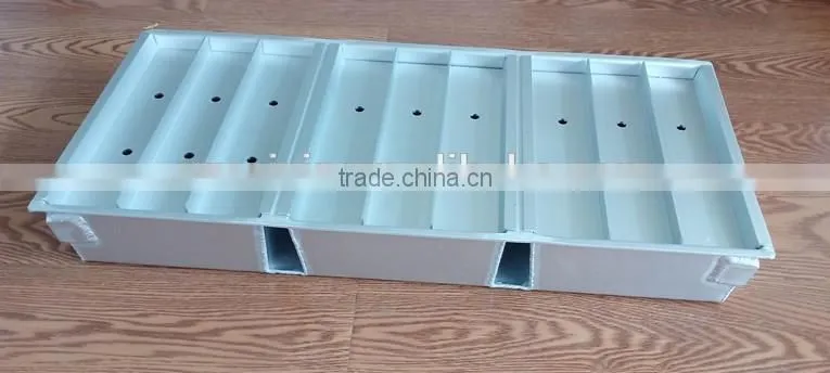Customized size contact plate freezer tray aluminum freezing pan
