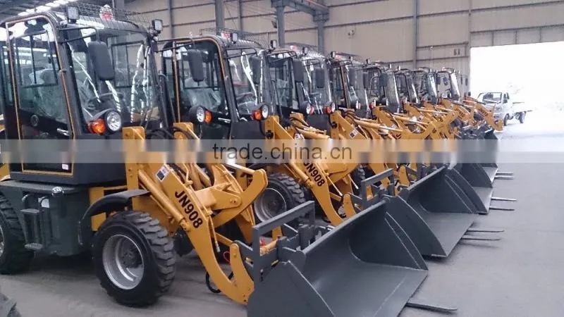 Mini Wheel Loader 0.8ton capacity JN98 for Europe Market