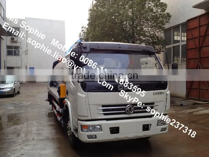6cbm bitumen tanker truck, bitumen transportation truck,bitumen distributor truck