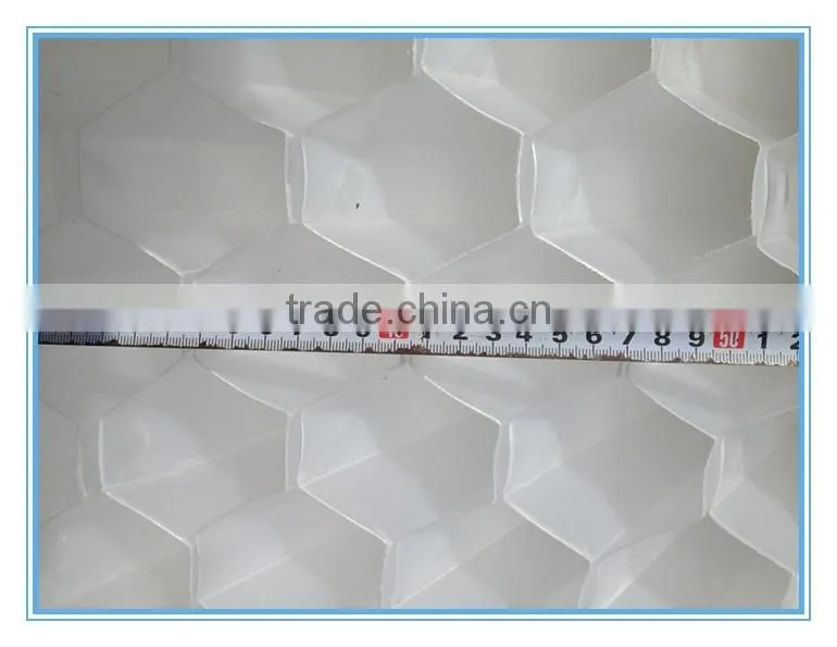 High quality hexagonal honeycomb packing/media for water treatment