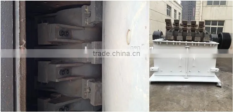 Hammer crusher with high wear resistance and high efficiency