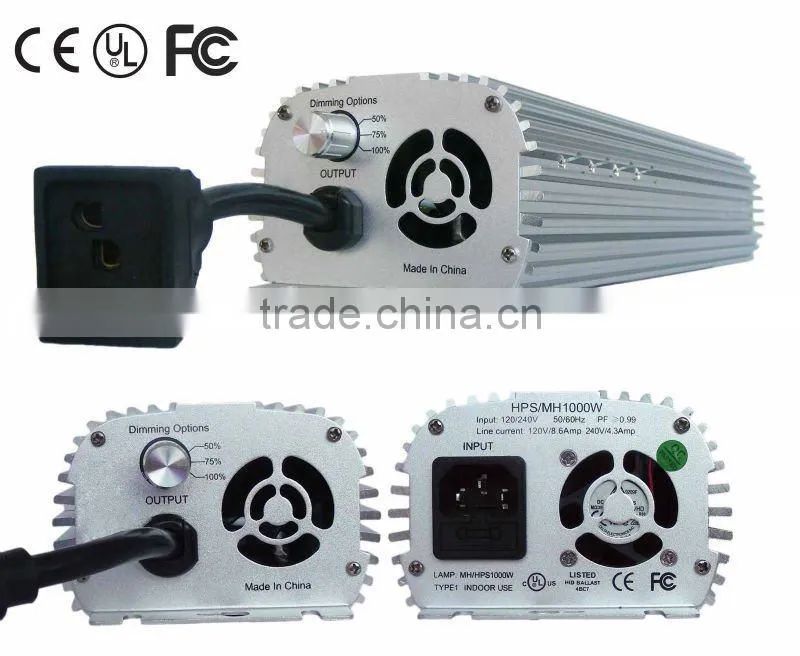 1000w hydroponics ballast