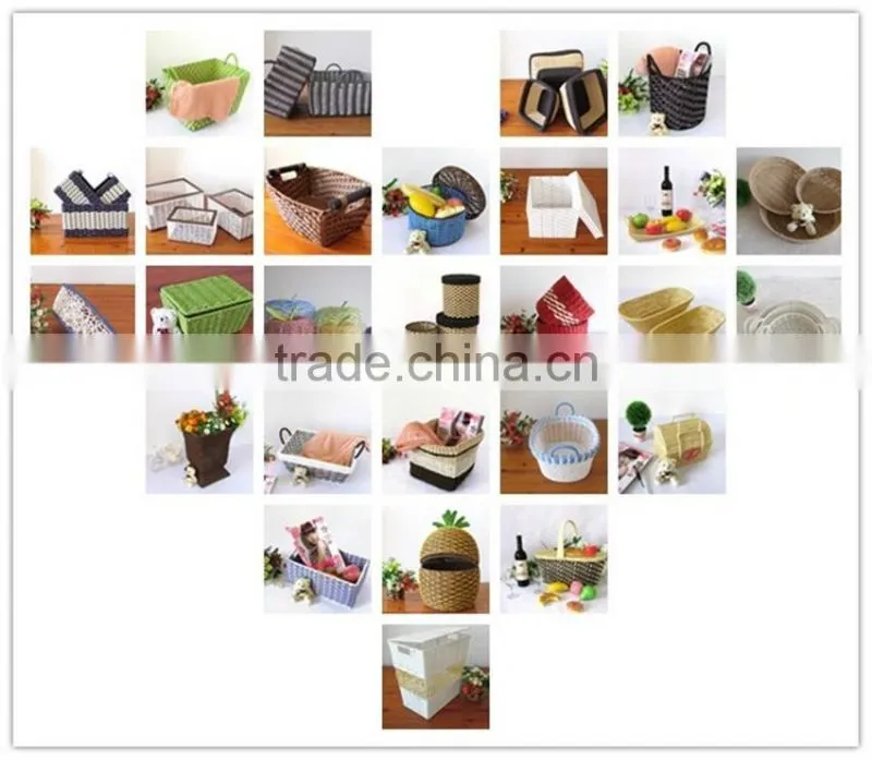 S.D Grocery Fashionable Rattan Hand Basket Gift Baskets