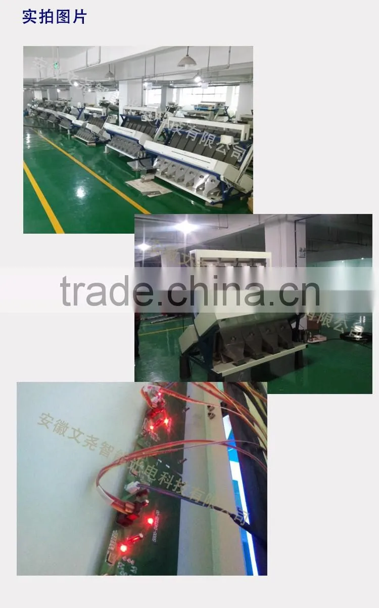 Small output optical salt color sorting machine