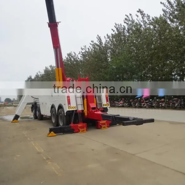 8*4 SINOTRUK HOWO Heavy Duty Road Recovery Truck 30ton