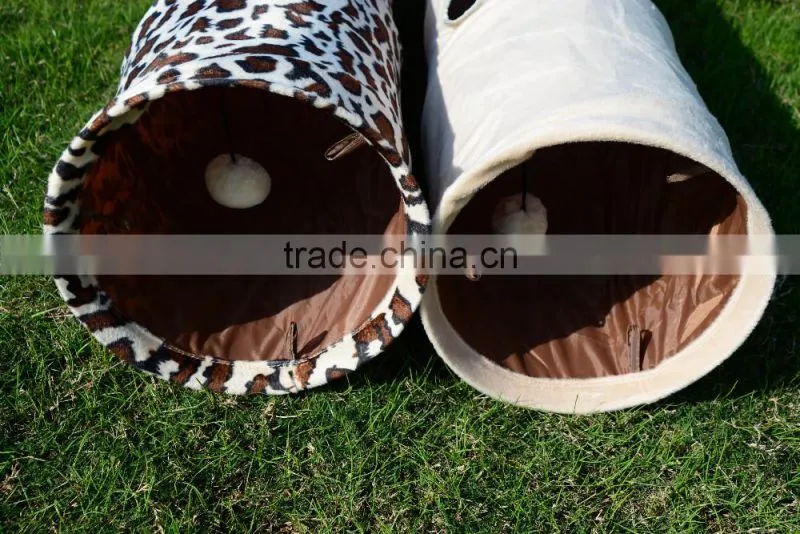 2016 hot sale New pet tunnel house play toy cat tunnel