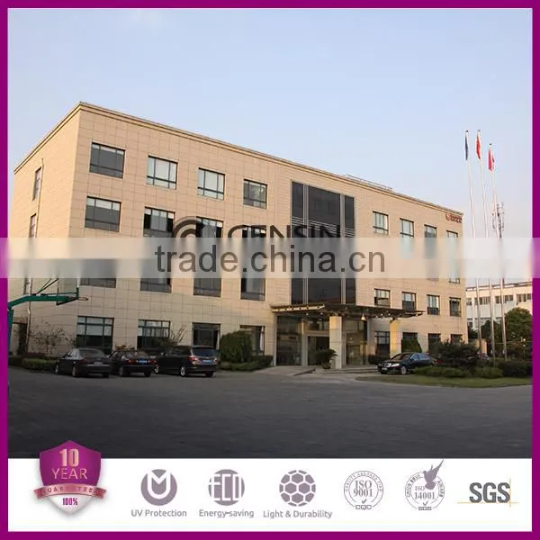Sound Barrier 10 Years Guarantee of Yellowing 12mm Polycarbonate Solid Sheet