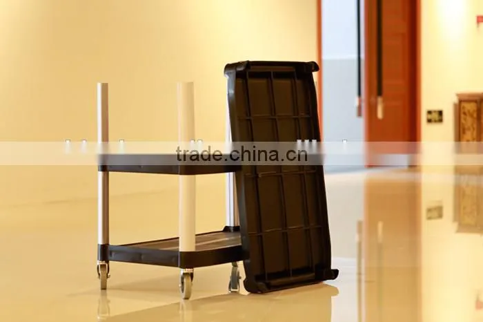 3 shelves hotel plastic food trolley cart CAR00002