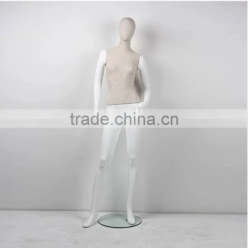 Props female full body mannequin women's human body cloth fiberglass mannequin