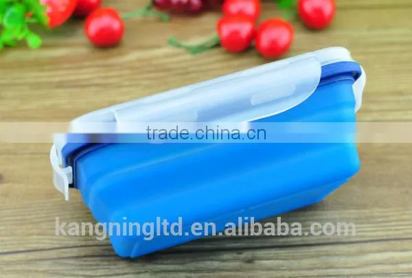 collapsible lunch box, lunch container, bpa free lunch box OEM ODM