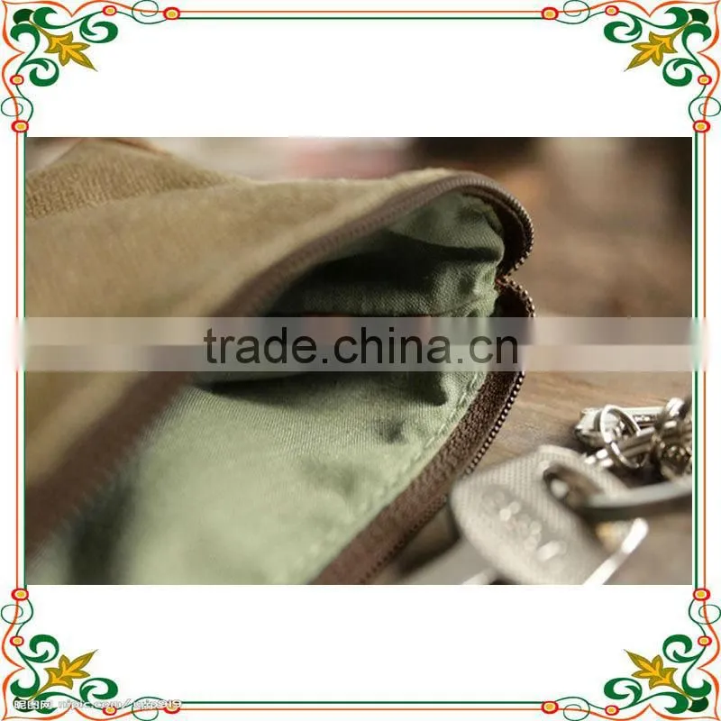 Personalized coin purse with zipper
