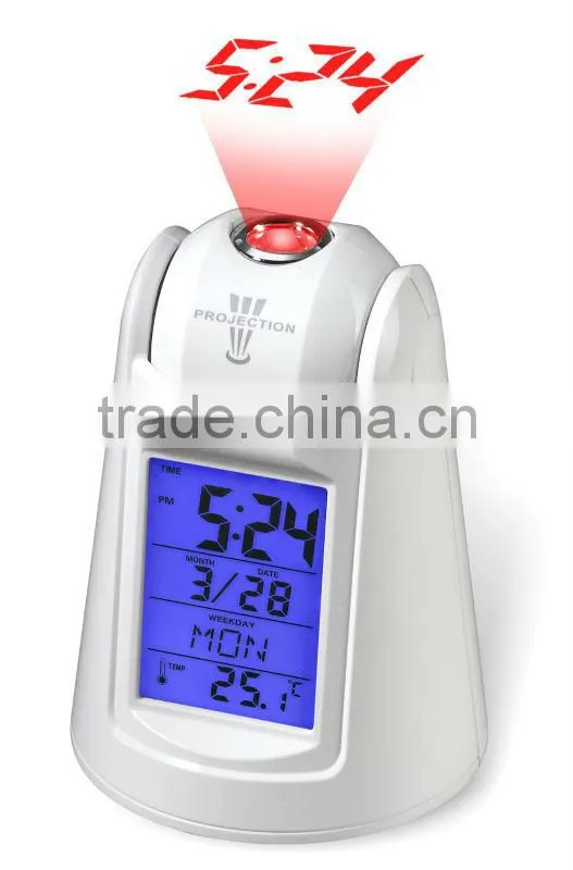 Sound controlled LCD clock & Projection alarm clock