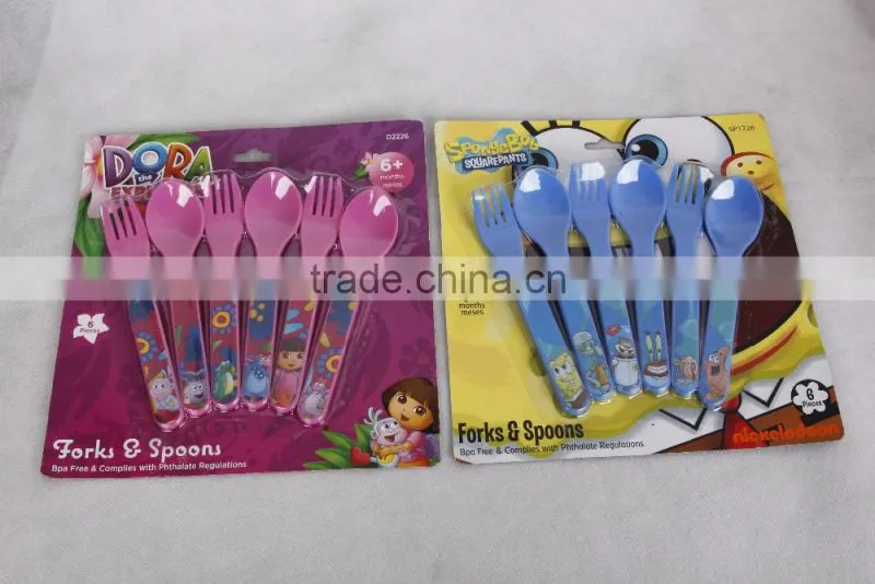 Baby cutlery set/baby spoon& fork for sale