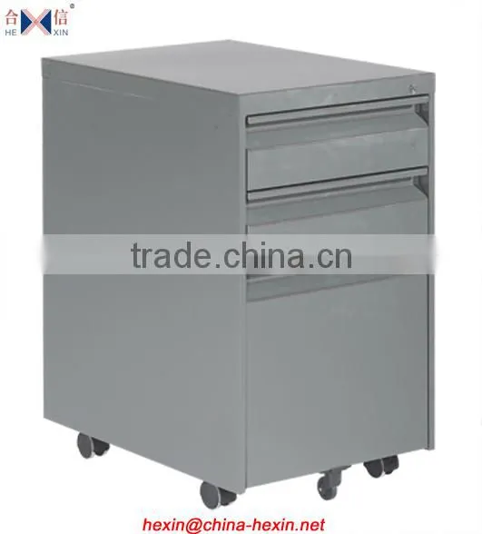 Modern Mobile metal pedestal,Movable pedestal,steel pedestal,steel 3 drawer file cabinet