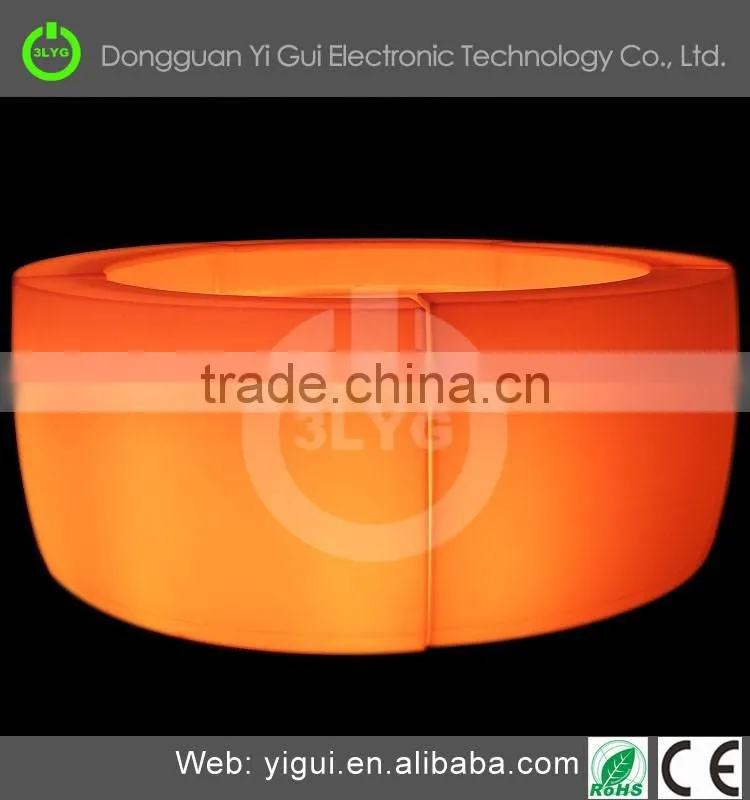 Factory price abs led bar chair/table for Party and Wedding