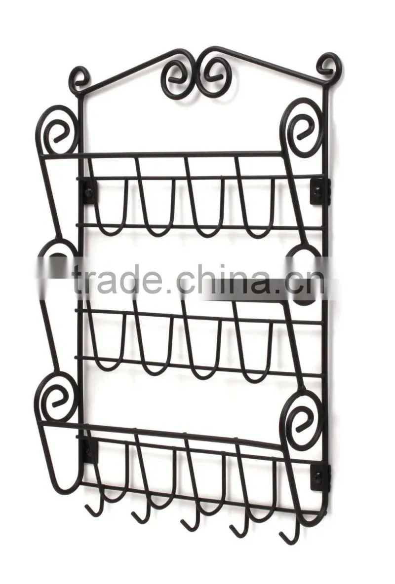 Wall-Mount Scroll Letter Holder