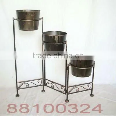 metal bicycle plant holder