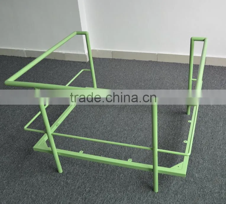 Hot selling fashion square stainless steel tube sofa frame with living room