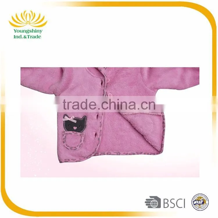 High quality 3pcs custom warm winter baby clothes