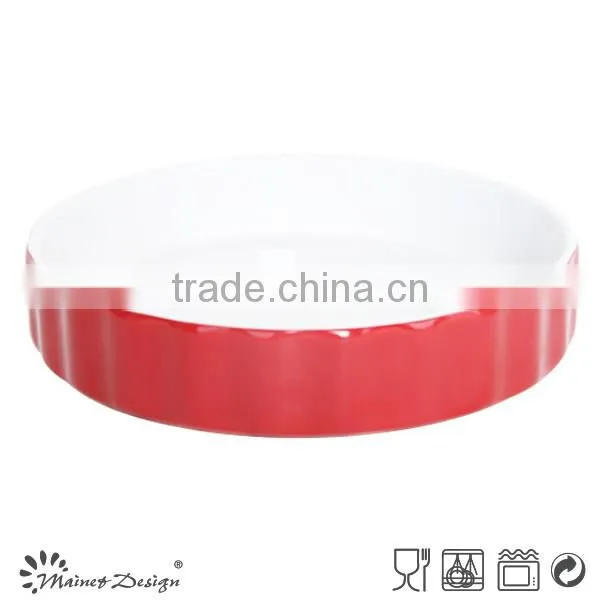 Cheap ceramic professional bakeware,High quality square Stoneware bakeware