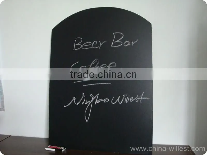 round shape chalkboard, bar chalkboard, returant chalkboard with hanger