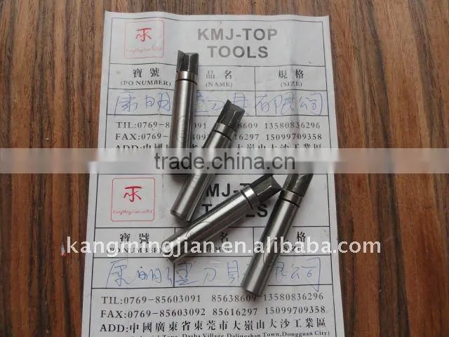Straight router Bits wih upper bearing