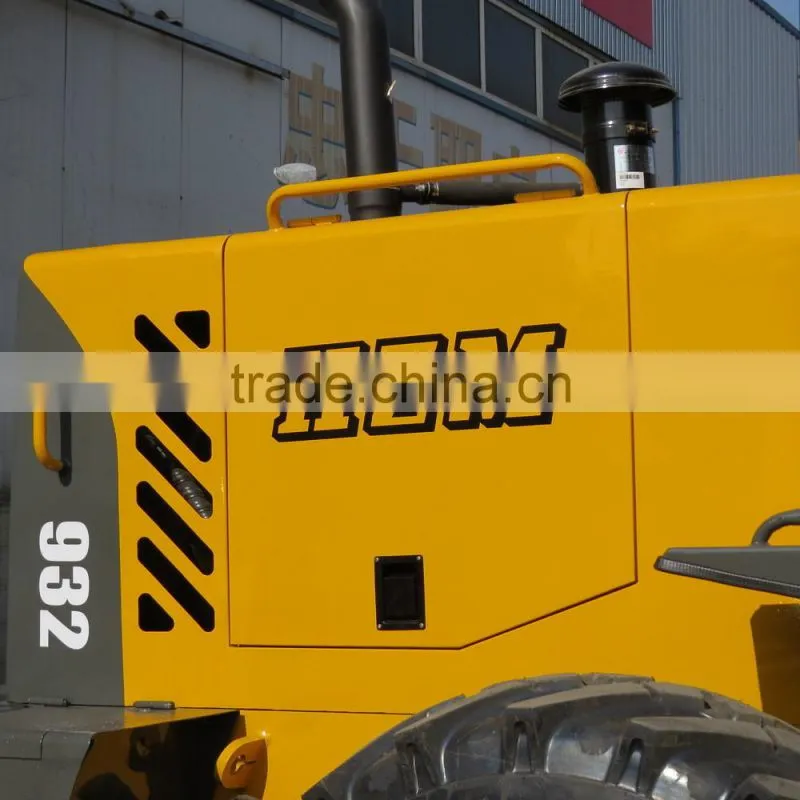 low price HZM 932 earth moving machinery wheel loader with WEICHAI