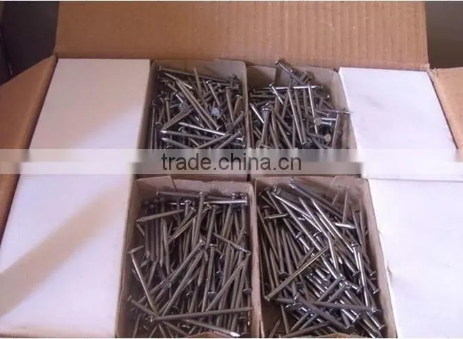 16 boxes Polished Wire nails for middle east market