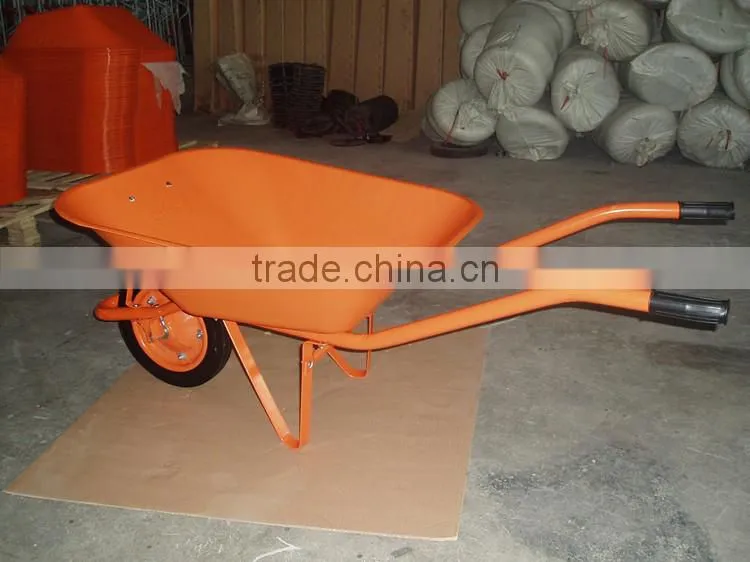 13 inch solid wheel steel wheelbarrow