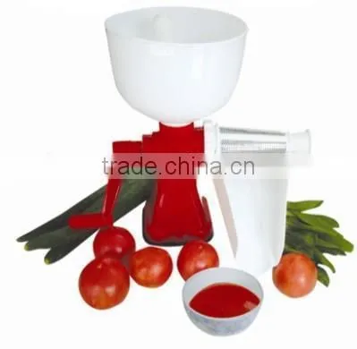 manual plastic sauce juicer / tomato juicer
