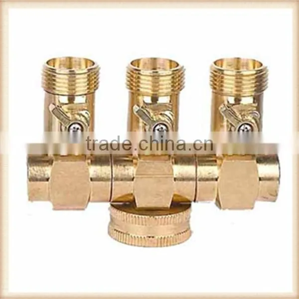 Garden Valve For Three Way Connectors