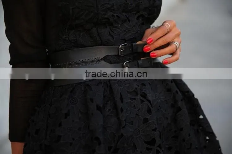Sexy Women Lace Bodycon Mini Dress Long Sleeve Evening Party Cocktail Dress