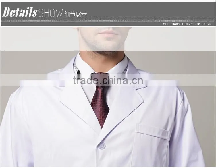 Doctor's uniform OEM China manufacture