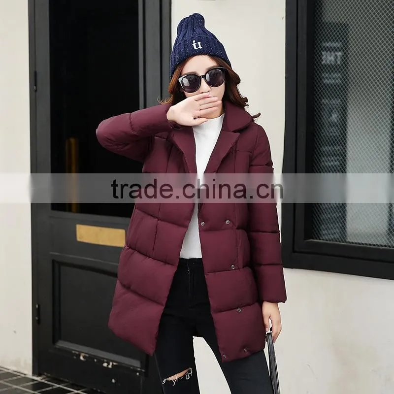 Ladys Winter Padded Jacket Wholesale Customized Qulited Jacket
